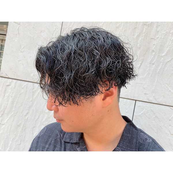 【平日限定】メンズカット＋眉毛カット＋どのパーマでもOK￥12000【新百合ヶ丘】