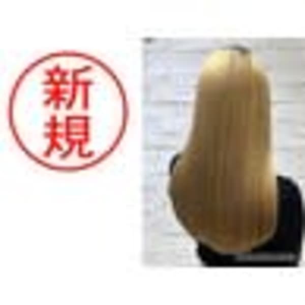 ≪ネット予約のみ≫【人気No.2/お悩み】　カット+縮毛矯正or酸熱【ご予算13200円～】