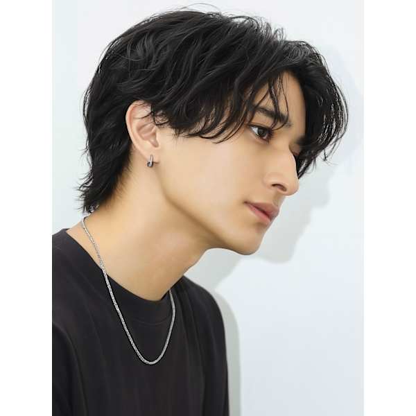 【メンズ】カット+ニュアンスパーマ+TR ¥13090