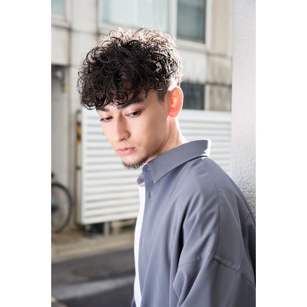【Men’s限定】ニュアンスパーマ＋カット￥11000