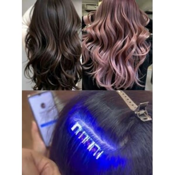 ☆LEDエクステインナーカラー・表面ハイライト20本/1g/52cm￥8,800
