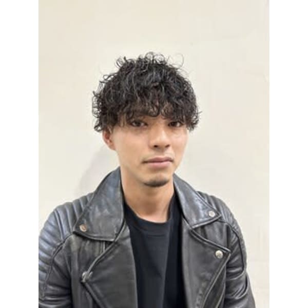 【二回目以降】メンズカット＋波巻きorツイストスパイラルパーマ（メンズパーマ）☆
