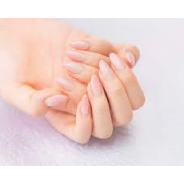【美爪育成にチャレンジ！】クリアネイル  7.900-円