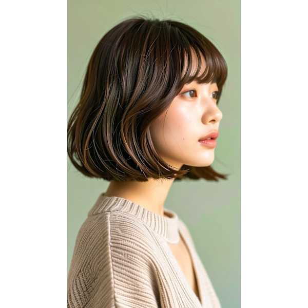 【お洒落な白髪染め】白髪ぼかしハイライト+カット