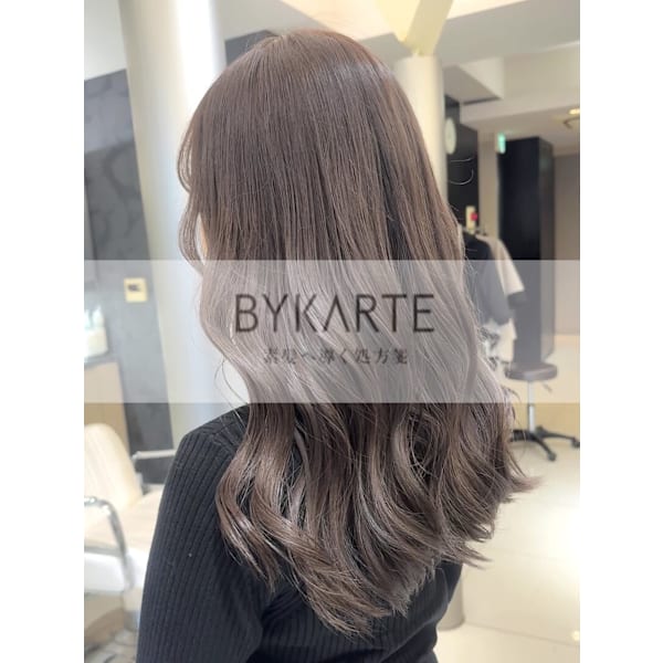 新規/秋割☆カット+カラー+BYKARTE(バイカルテ)髪質改善トリートメント¥12900