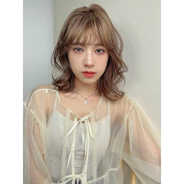 【人気No.1】うる艶カラー＋似合わせカット＋3stepトリートメント¥9779