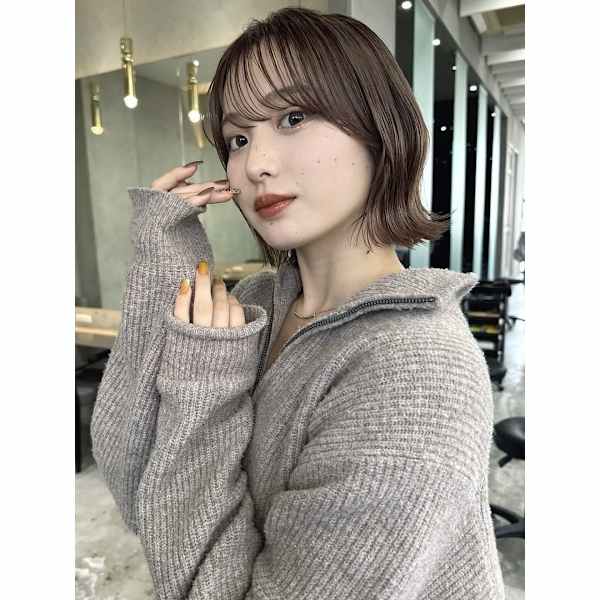 【低ダメージ＆色持ちup】カット＋N.カラー＋クイック1stepTR ￥9,780