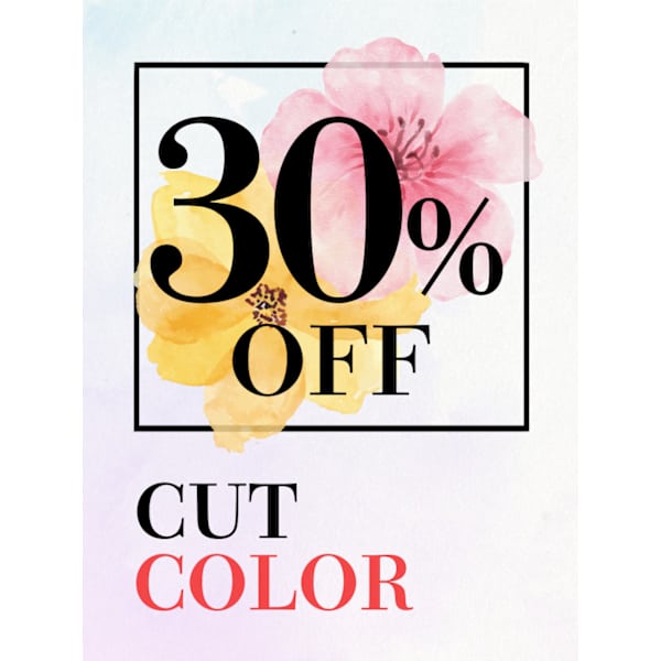 【30%OFF】◆カット+カラー(白髪染め対応)◆クーポンに選びに迷ったらこちら