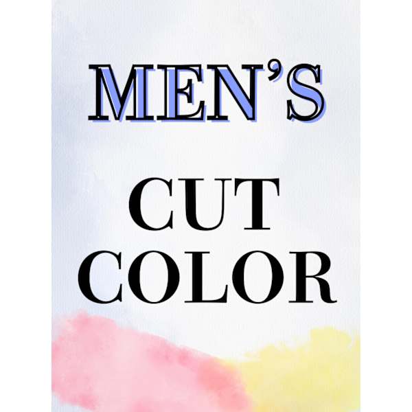 ◆メンズプラン◆【カット＋ロイヤルカラー＋炭酸シャンプー+眉カット】