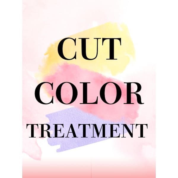 ◆カラーSET【GOLD】◆【カット＋ロイヤルカラー＋N.トリートメント】