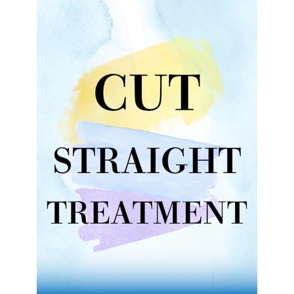 ◆縮毛矯正SET【SILVER】◆【カット+縮毛矯正+Nドットトリートメント】