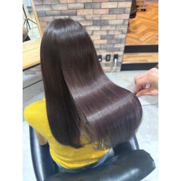 【ジュニアスタイリスト限定】髪質改善カラー＋カット＋TR