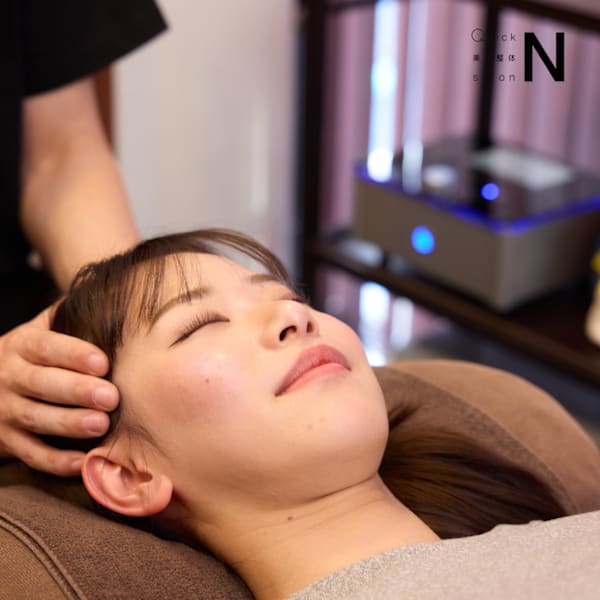 【ヘッドマッサージ×脳内エステ 50分 ¥5,500】自律神経を整えて頭痛や眼精疲労のケア♪