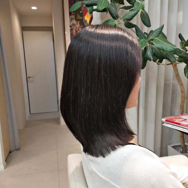 髪質改善カット＋酸性ストレート＋ご新規様カウンセリング