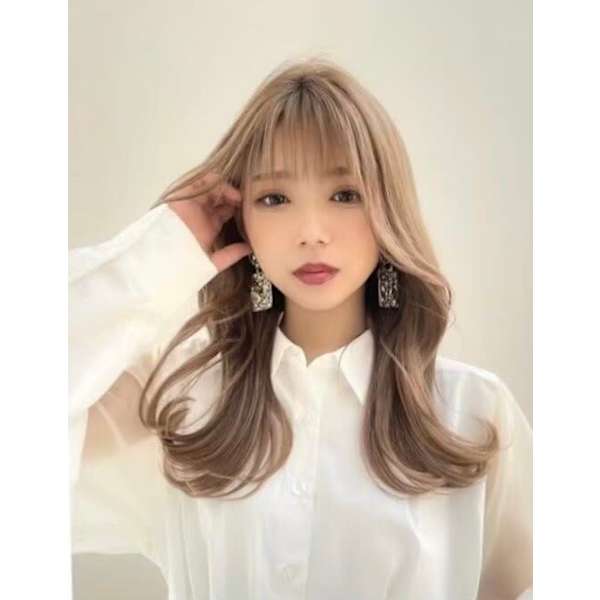 【韓国&髪質改善】カット+イルミナカラー+超音波ケアプロTR¥6,480