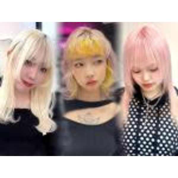 ONE's Chloe 原宿店 ケアブリーチ/ダブルカラー/インナーカラー