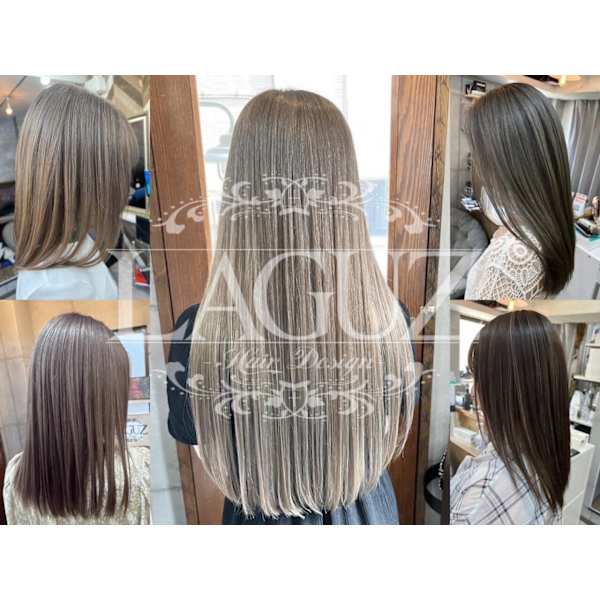 髪質改善特濃りんご幹細胞+透明感カラー+似合わせカット¥16,800