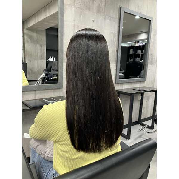 【人気No.1☆】美髪酸性ストレート+カット+3stepTR