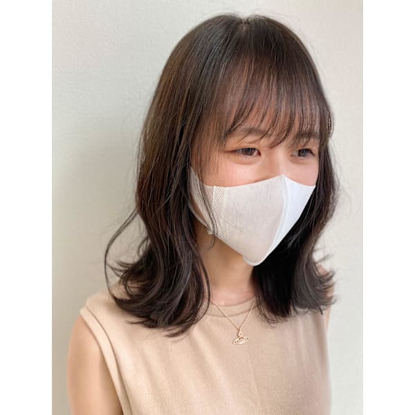 【高田指名限定】カット＋前髪ストレート＋前処理トリートメント ￥11000