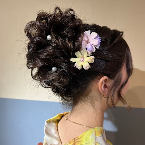 淀川花火大会限定☆ヘアセット