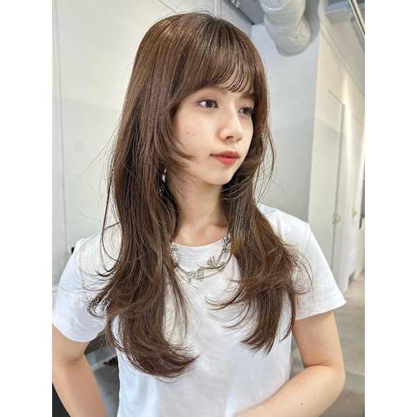 ≪透明感カラー≫カット+イルミナカラー+5stepTOKIOトリートメント