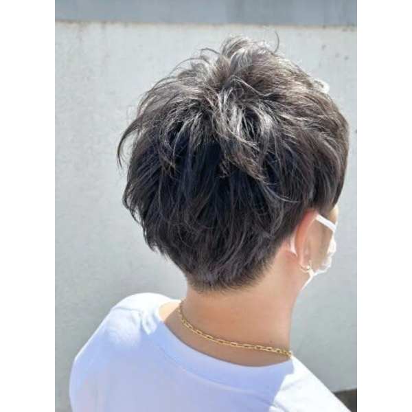 【メンズ限定*癒しスパ付き】 カット+アロマヘッドスパ+眉毛カット ¥7700