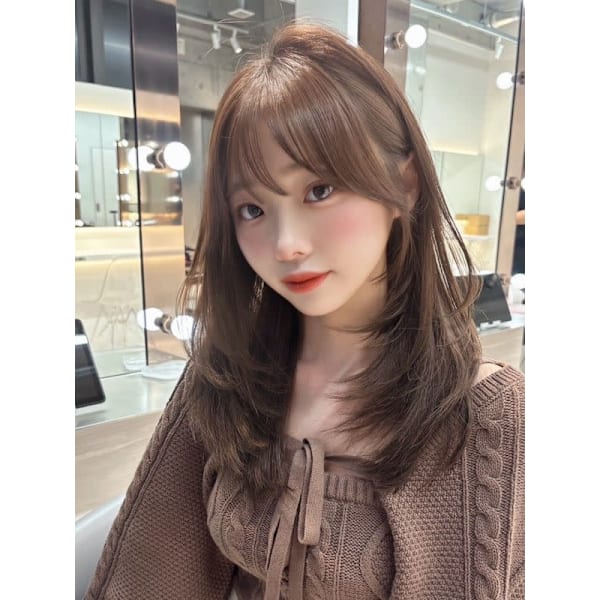 カット+髪質改善クイックトリートメント［髪質改善トリートメント/ブリーチ〕