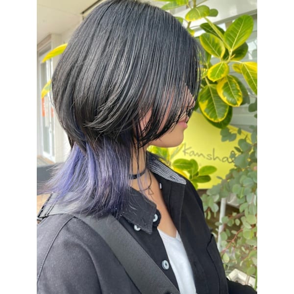 【Rino指名】前髪、顔周りカット+インナーカラー