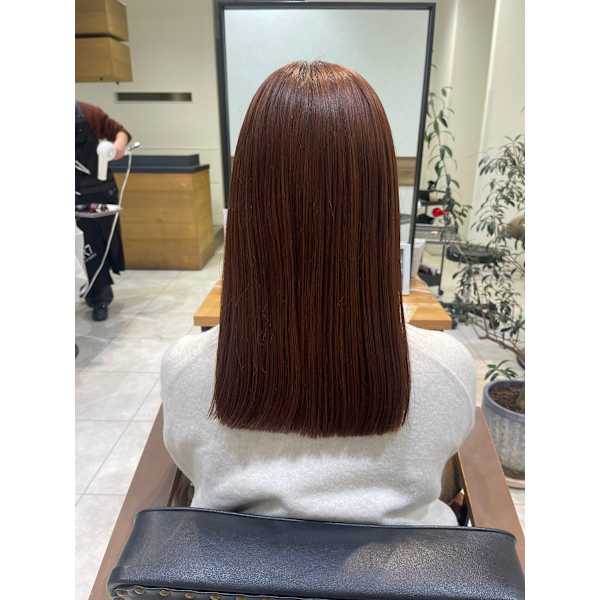 【髪質改善Lv★】カラーのみ+オッジィオットトリートメント+前髪カット[大和]