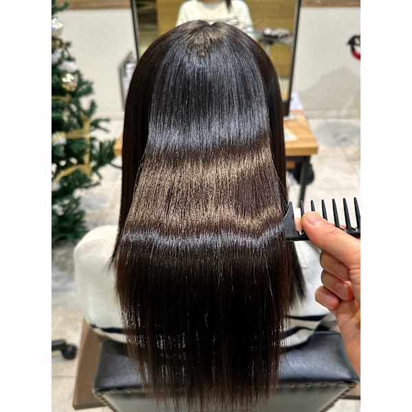 【新規限定】前髪カット+縮毛矯正+髪質改善オッジィオットトリートメント［南林間/南町田/鶴間］