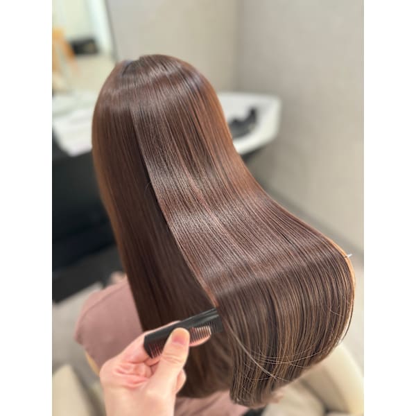 髪質改善カットカラー+スパ ¥19000→ ¥14900