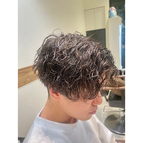 【ベーシックコース】デキる男のメンズカット+血行促進頭皮ケアでハリコシUP