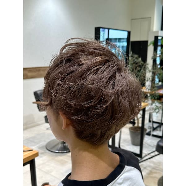 【メンズ限定】デキる男のカット+スパイラルパーマ+血行促進頭皮ケア[南林間/南町田/座間/鶴間]