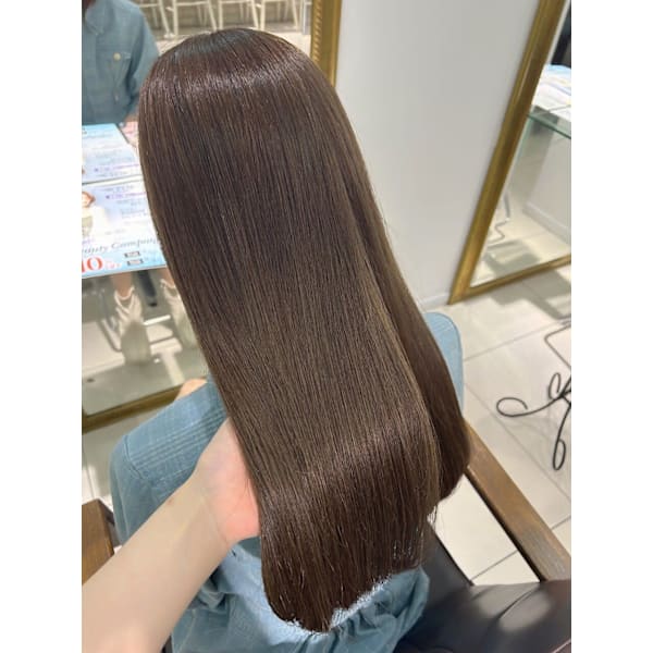 カット＋カラー＋髪質改善パールプラチナトリートメント