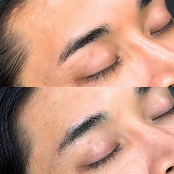 【塚原指名限定メンズアイブロウ】眉毛ワックス+眉毛パーマ+産毛シェービング