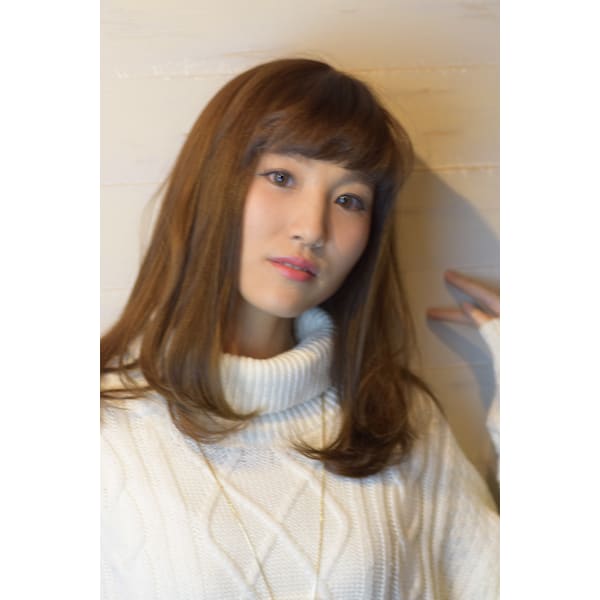 【炭酸泉使用☆】カット＋リタッチカラー