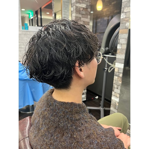 【学割｜24歳以下】メンズカット+各種パーマ￥12000 #北18条#ツイストパーマ＃学割