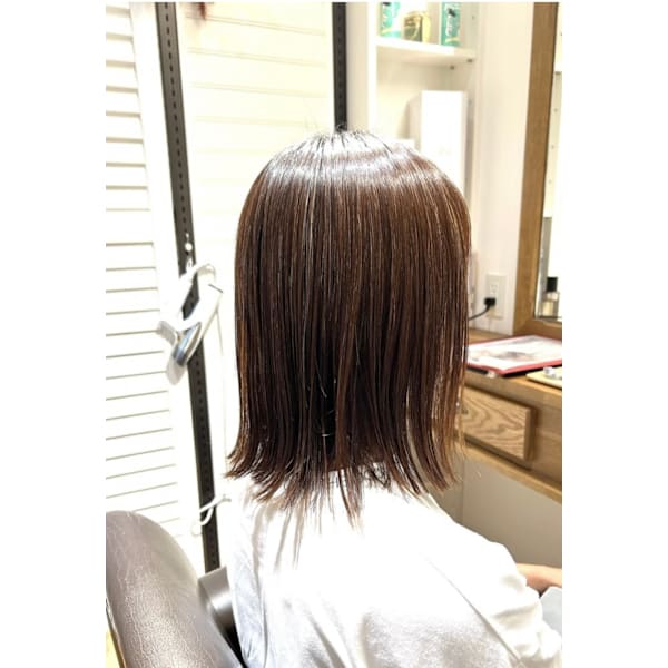 《Aujua》カットカラー+極上Wトリートメント(サロンケア・ホームケア付)