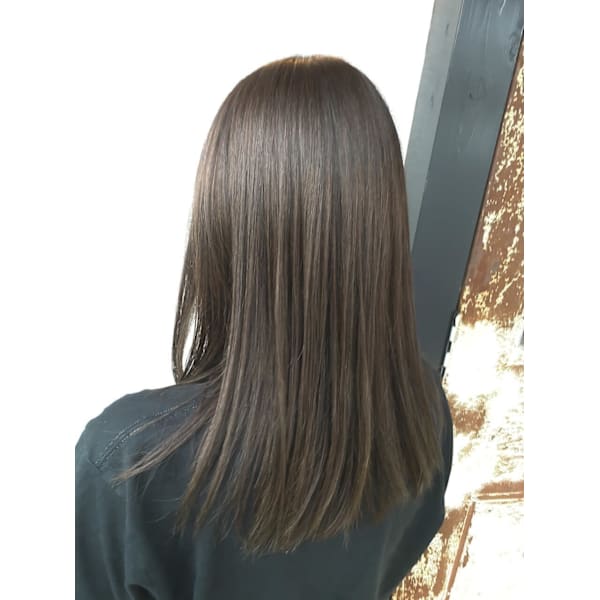 カット＆プラチナムサステナブルカラー＆超音波トリートメント