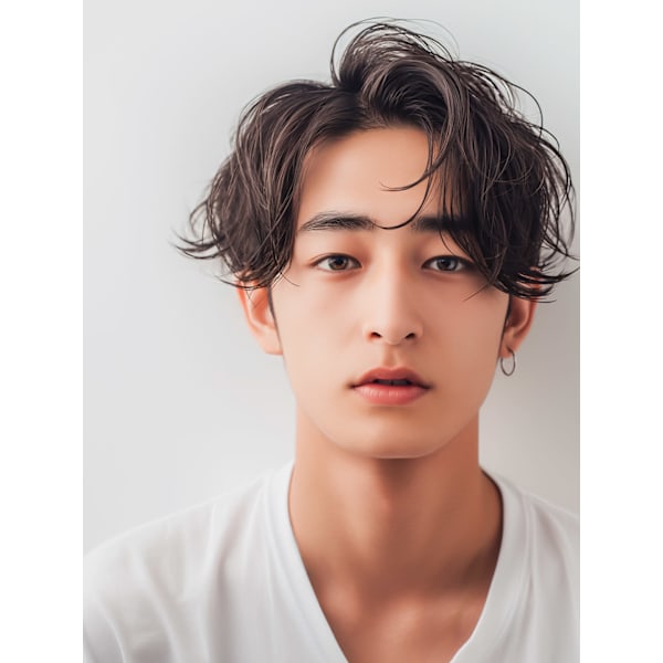 【癒されメンズ】極上ヘッドSPA＋カット＆眉カット￥7,000