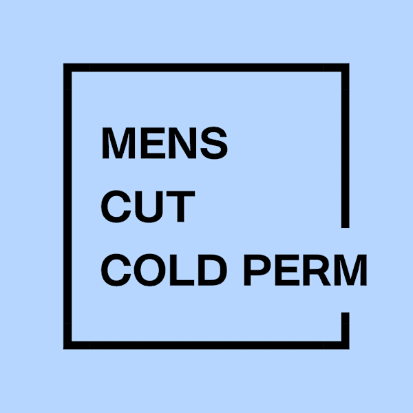 【平日限定】【期間限定】【メンズ限定】カット+ダウンパーマ ¥7,700眉or鼻毛WAXサービス