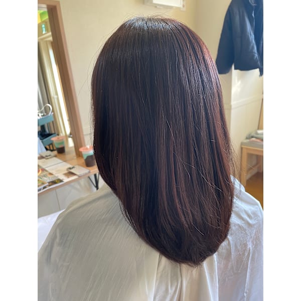 【髪質改善♪】カット+リセッター+髪質改善トリートメント¥9,900
