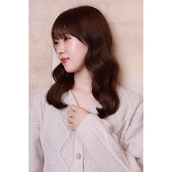 【松永指名限定クーポン】カット+ケアカラー+バイカルテトリートメント