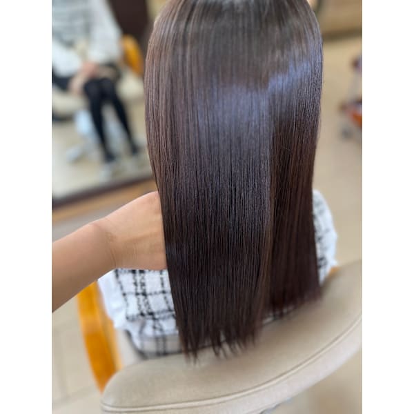 【松永指名限定】カット+ケアストレート+バイカルテトリートメント