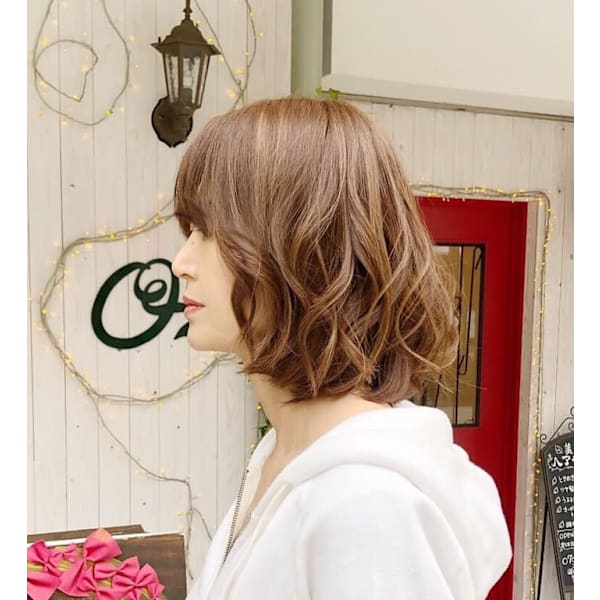 【新規】ときめきカット+うるるんパーマ+ oggi otto TR¥15500(通常¥18150)