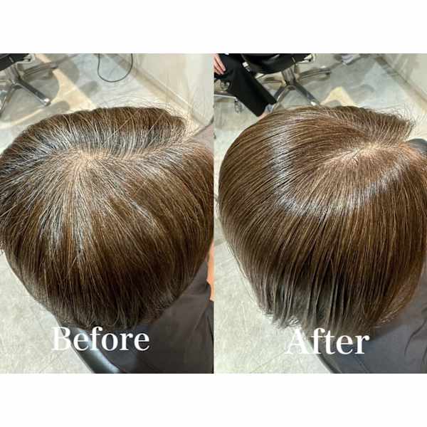 カット+白髪ぼかしハイライトカラー【¥18600→¥13900】【池袋/池袋東口】