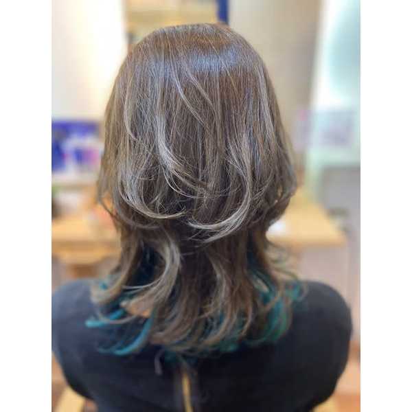 【★ninaご予約人気NO.1！】水カラー＋nina似合わせカット