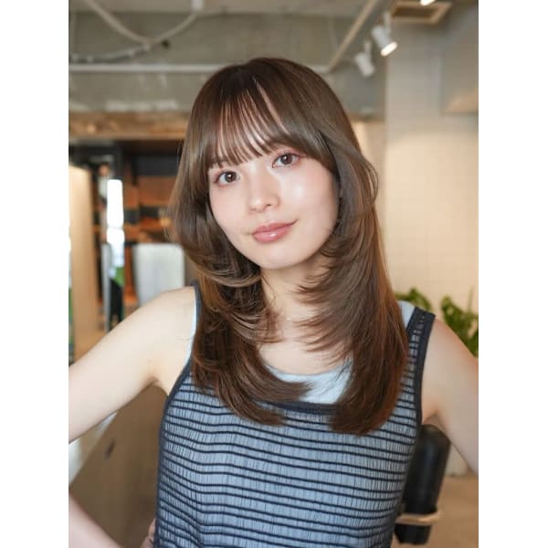 『新規』【 透明感×潤い髪質改善 迷ったらコレ!】カット+カラー+4ステップTr