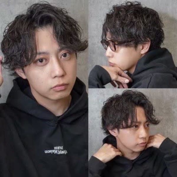 【ご新規様限定】顔剃り付きカット＋パーマ各種 ￥12,320～