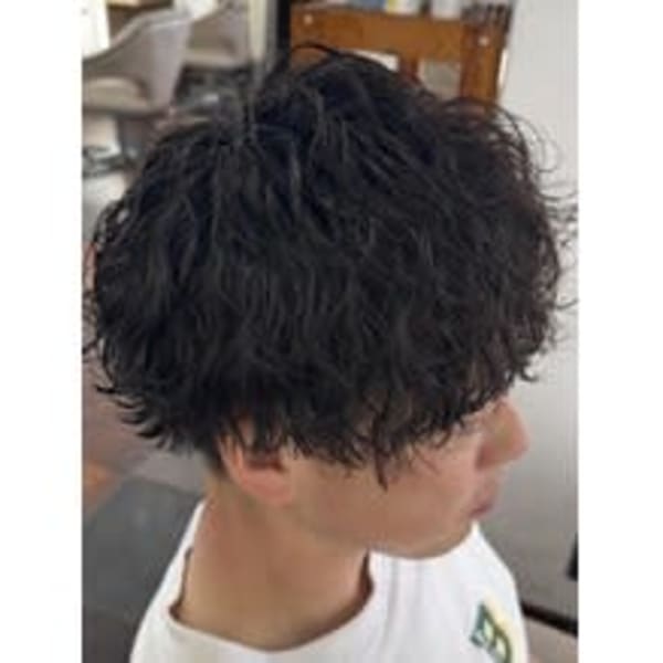 【男性限定★】ツイストスパイラルパーマ+カット ¥12100
